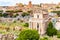 Temple of Antoninus and Faustina, Roman Forum, Rome, Italy.