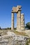 Temple of Apollo at Rhodes acropolis in Greece