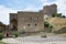 Temple with arcade (XIII century) at the foot of the Consular castle. Genoese fortress. Sudak