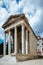 Temple of Augustus in Forum square, Pula, Croatia