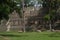 From on a temple b on copan ruins from a landscape perspective