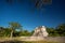 Temple of the bearded man, Chichen Itza, Yucatan, Mexico