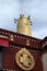 Temple bell at Jokhang temple in Tibet