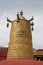 Temple bell at Jokhang temple in Tibet