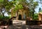 Temple of the Columns in the Park of Pena. Sintra. Portugal