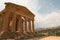 Temple of Concordia facade, Temples Valley, Agrigento, Sicily.