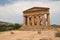 Temple of Concordia facade, Temples Valley, Agrigento, Sicily.