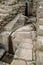 The Temple of the Condor, a ceremonial building at Machu Picchu, an ancient Inca archaeological site near Cusco, Peru