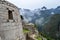 The Temple of the Condor, a ceremonial building at Machu Picchu, an ancient Inca archaeological site near Cusco, Peru