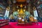 The Temple of Dawn Wat Arun Interior, in Bangkok, Thailand