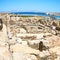 temple in delos greece the historycal acropolis and old ruin si