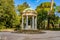 Temple of Diana on the grounds of the Villa Borghese park in Rome, Italy