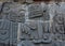 Temple of the Feathered Serpent in Xochicalco. Mexico.