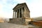 The Temple of Garni is Greco-Roman colonnaded building near Yerevan , Armenia