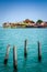 Temple in George Town Chew jetty, Penang, Malaysia