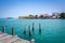 Temple in George Town Chew jetty, Penang, Malaysia