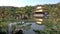 Temple of the Golden Pavilion Kinkaku-ji, Kyoto Japan