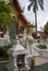 Temple guardian, Wat Pan Ping, Chiang Mai, Thailand