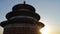 Temple of Heaven in Beijing.China\'s royal ancient architecture in sunset shining.