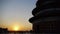 Temple of Heaven in Beijing.China\'s royal ancient architecture in sunset shining.