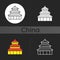 Temple of Heaven dark theme icon