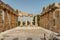 The Temple of Hera at Selinunte Archaeological Park,Sicily,Italy.Ruins of residential and commercial buildings in ancient Greek