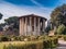 The Temple of Hercules Victor in the area of the Forum Boarium,