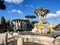 Temple of Hercules Victor in the Forum Boarium in Rome with the