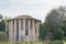 The Temple of Hercules Victor in the Piazza Bocca della Verita in Rome