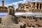 The Temple of Horus in Edfu, a place dedicated to the son of Osiris and Isis, the falcon god