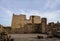 Temple of Horus or Edfu Travel destination in Egypt Entrance gate area beautiful African architecture style