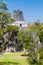 Temple II at the Gran Plaza at the archaeological site Tikal, Guatema