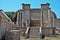 Temple of Iside in Pompei archeological site