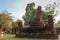 A temple in Kamphaeng Phet Province In the ruins of the royal temple,