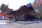 Temple in Kongobu-ji Danjo Garan area, a historical Buddhist temple complex at Koyasan, Koya,