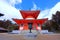 Temple in Kongobu-ji Danjo Garan area, a historical Buddhist temple complex at Koyasan, Koya,