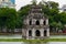 Temple of Lake Hoan Kiem in Hanoi in Vietnam