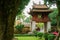 Temple of Literature in Hanoi city, Vietnam