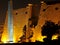 The Temple of Luxor at night