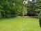 Temple in the meadow at Nostell House West Yorkshire England United Kingdom