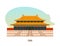 Temple-monastery complex in beijing is building of temple of heaven.