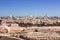 Temple Mount holy city Jerusalem view from the Oelberg on Old To
