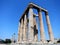 The Temple of Olympian Zeus in Athens, GREECE