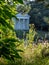 Temple overlooking the lake at newly renovated Gunnersbury Park and Museum on the Gunnersbury Estate, West London UK