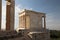 Temple at the partheon in Athens