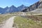 Temple pass trail in Banff National Park, Alberta, Canada