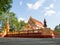 Temple pavilion,Sophon Temple rayong thailand