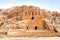 Temple in Petra. Jordan