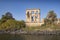 Temple of Philae near Aswan along the Nile River. Egypt is a popular travel destination for tourists on vacation or holiday.
