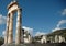 Temple ruin of temple of Athena Delphi Greece